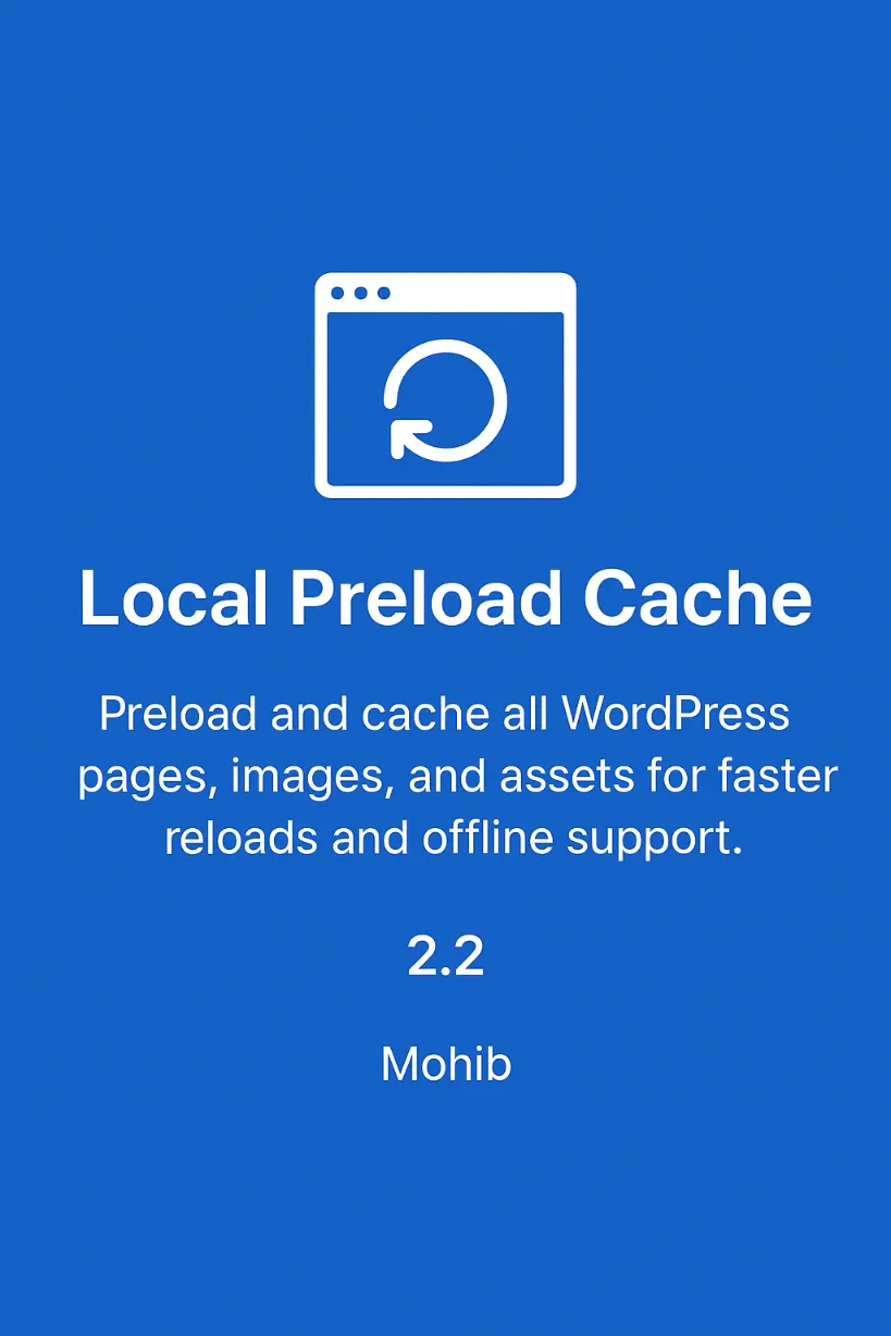 Local Preload Cache Plugin - Image 2