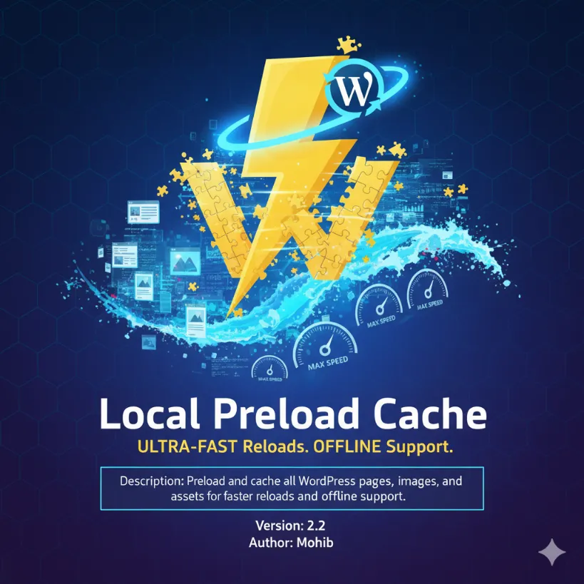 Local Preload Cache Plugin